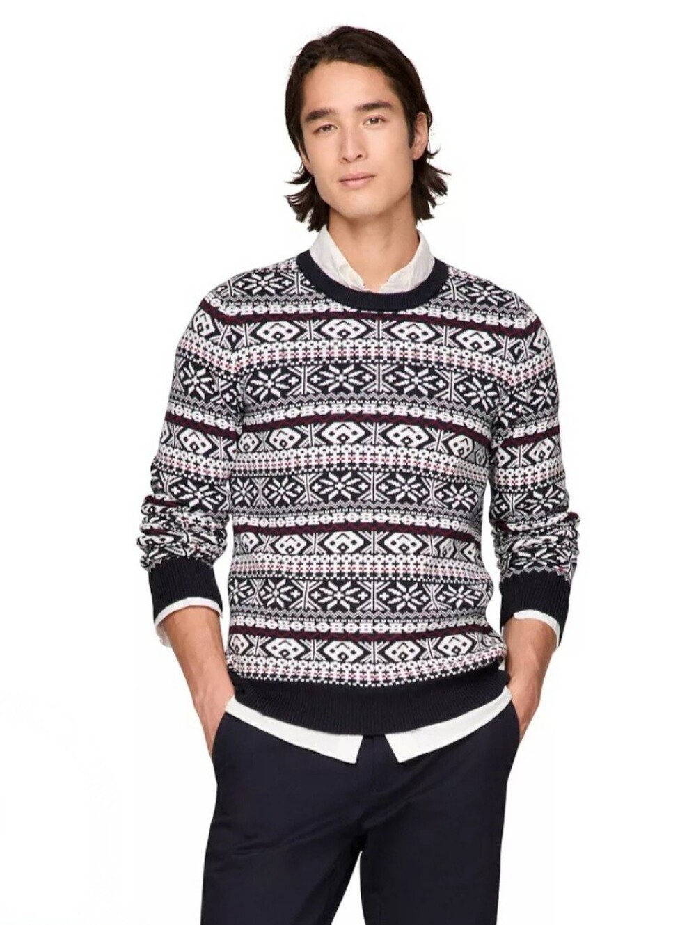 Men's Tommy Hilfiger Joyce Fair Isle Crew Sweater